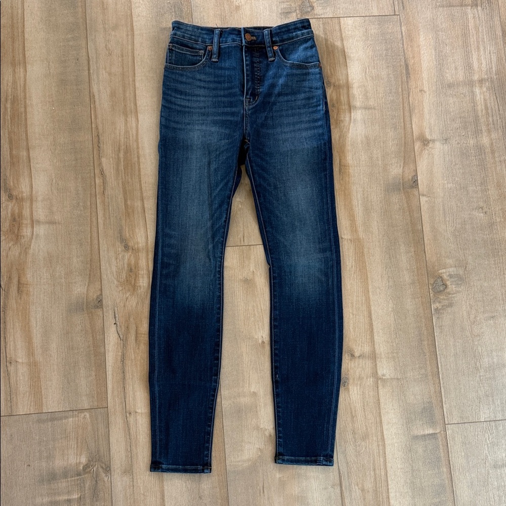 Madewell Curvy High Rise Skinny Jeans 24